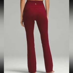 Lululemon high rise flared pant